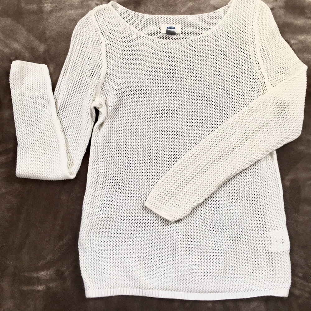 Long sleeve see through blouse
